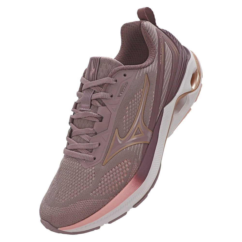 Tênis de Corrida Mizuno Wave Dynasty 7 Feminino Roxo 7