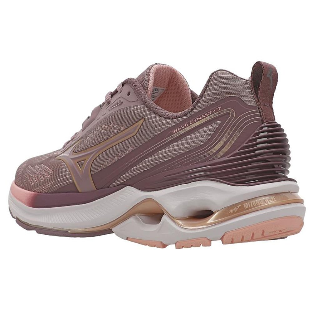 Tênis de Corrida Mizuno Wave Dynasty 7 Feminino Roxo 8