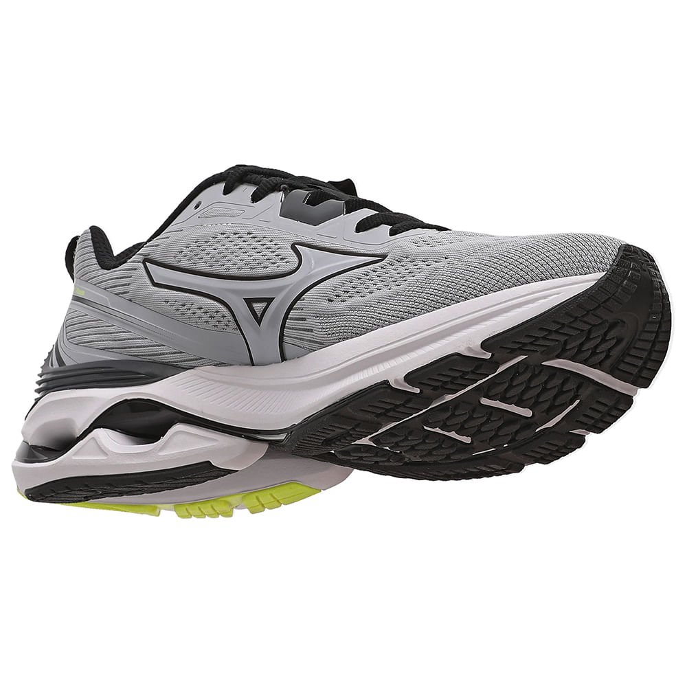 Tênis de Corrida Mizuno Wave Dynasty 7 Masculino Cinza 6