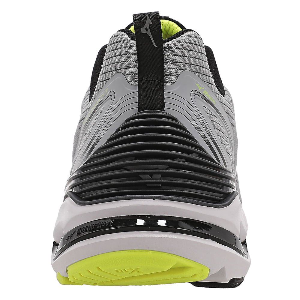 Tênis de Corrida Mizuno Wave Dynasty 7 Masculino Cinza 3