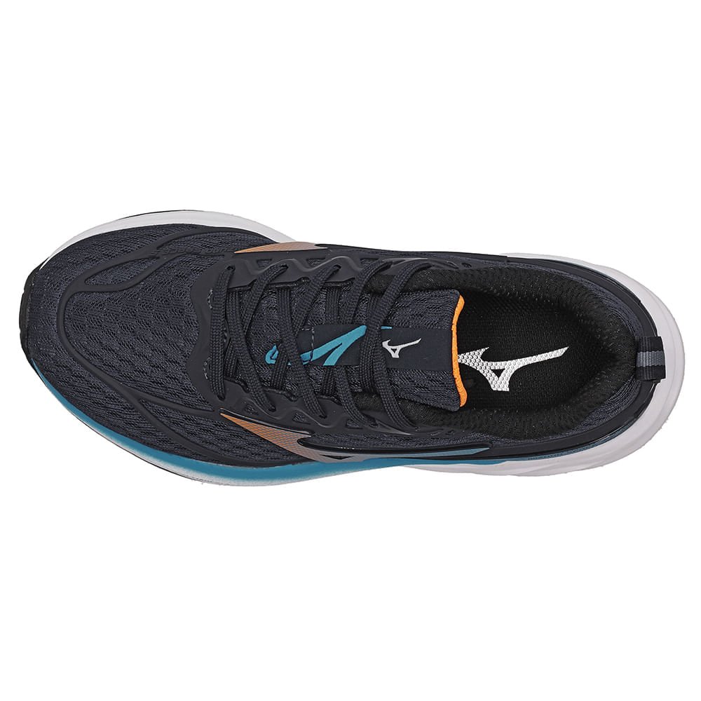 Tênis Mizuno Space 5 Junior Azul 2