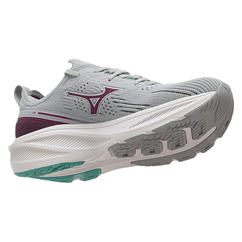 Tênis de Corrida Mizuno Sunrise Feminino Cinza 6