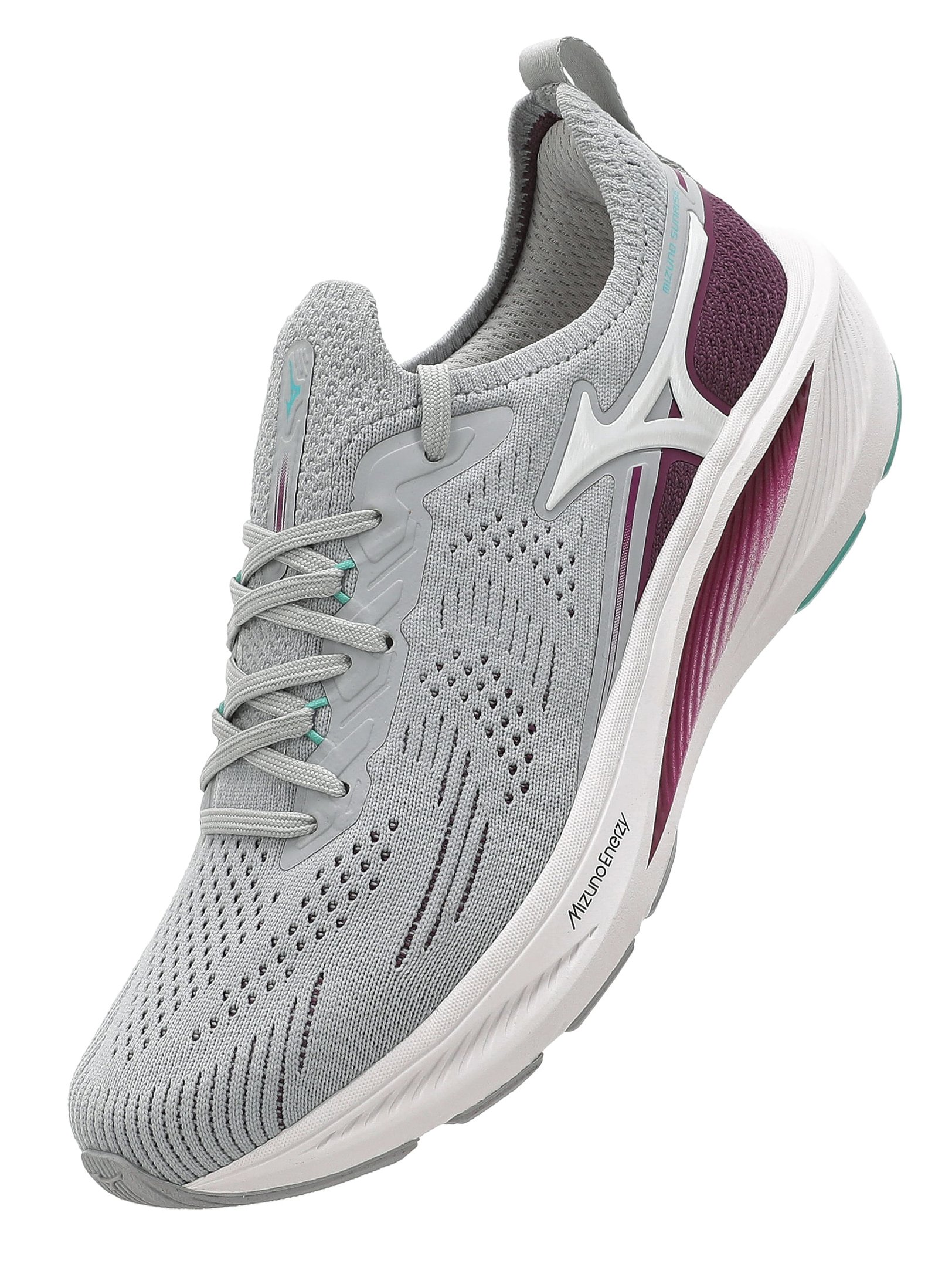 Tênis de Corrida Mizuno Sunrise Feminino Cinza 7