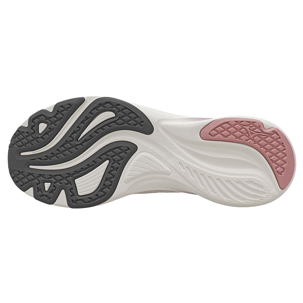 Tênis de Corrida Mizuno Glow 3 Feminino Bege 4