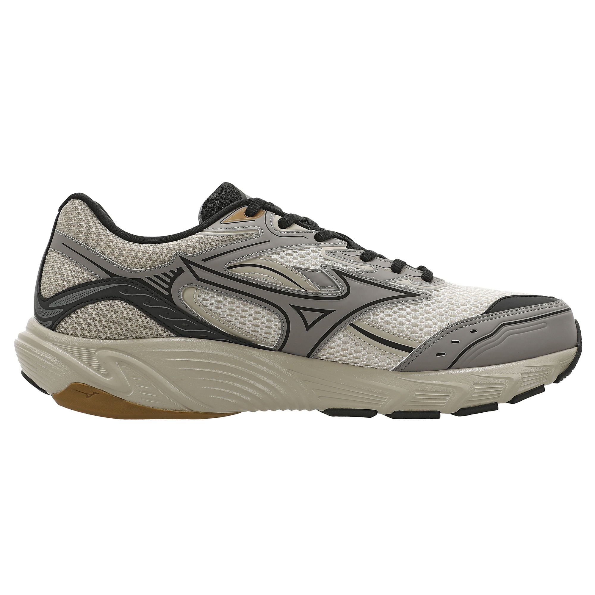 Tênis Mizuno CSD Sport Bege/Cinza 5