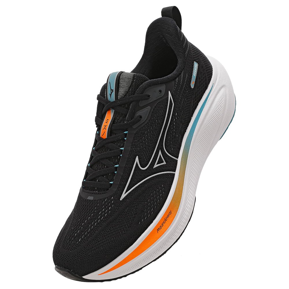 Tênis de Corrida Mizuno Base Prime Masculino Preto 6