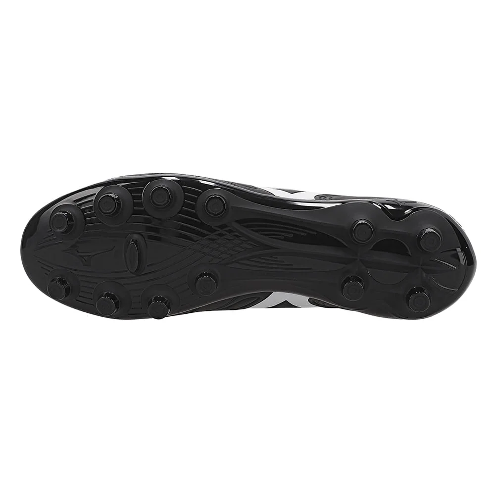 Chuteira de Campo Mizuno Regent MD Masculina Preto/Branco