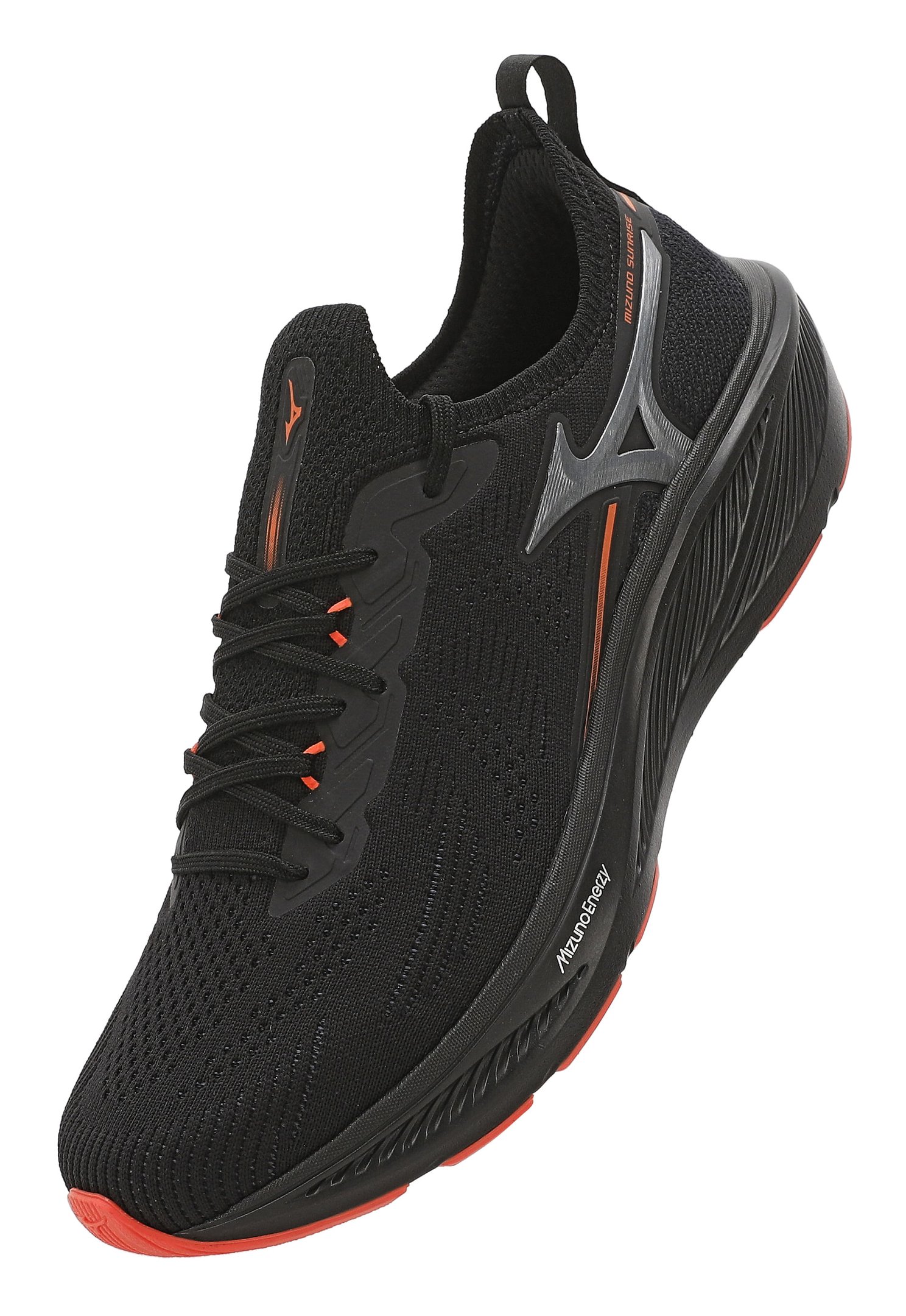 Tênis de Corrida Mizuno Sunrise Masculino Preto 7