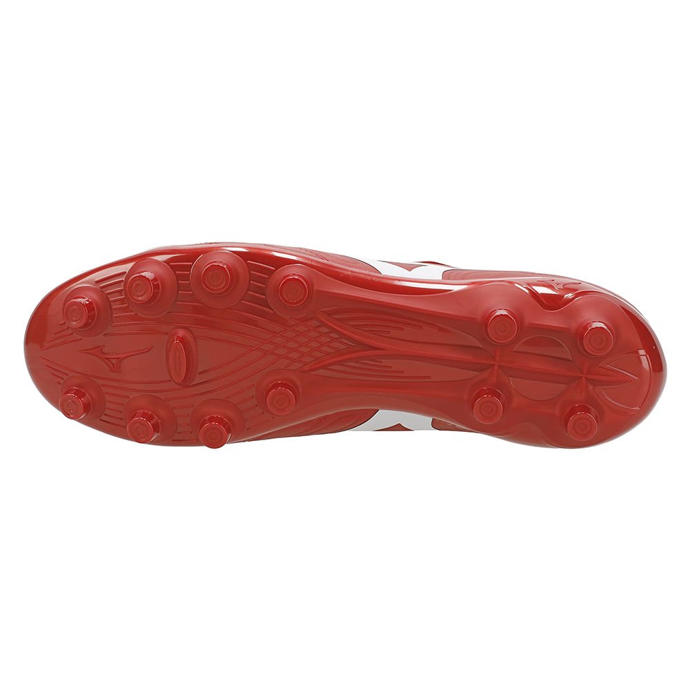 Chuteira de Campo Mizuno Regent MD Masculina Vermelho 2
