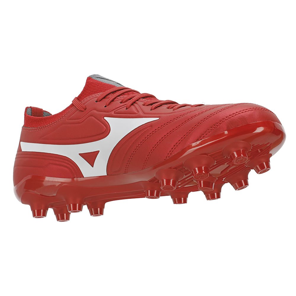 Chuteira de Campo Mizuno Regent MD Masculina Vermelho 6