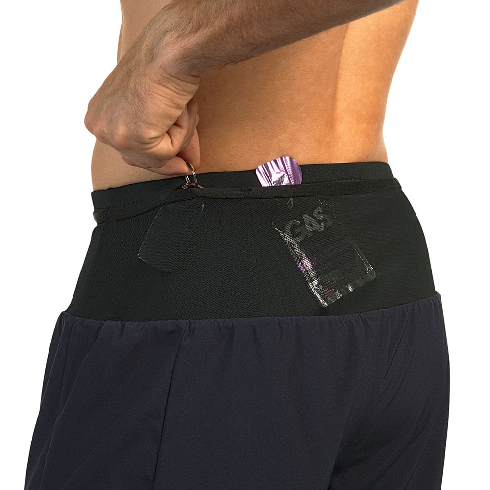 Shorts de Corrida Mizuno Performance 360 Masculino Preto 6