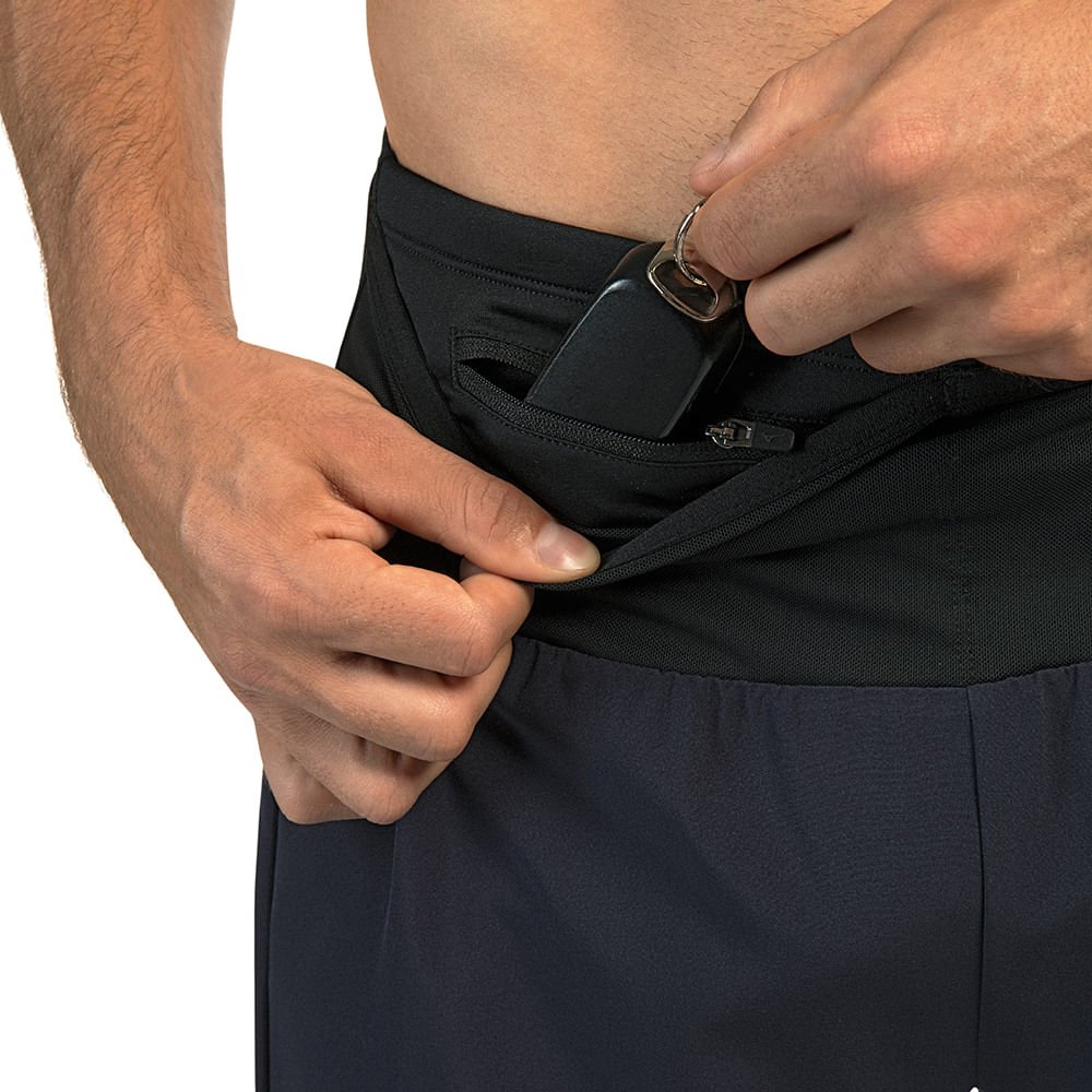 Shorts de Corrida Mizuno Performance 360 Masculino Preto 5