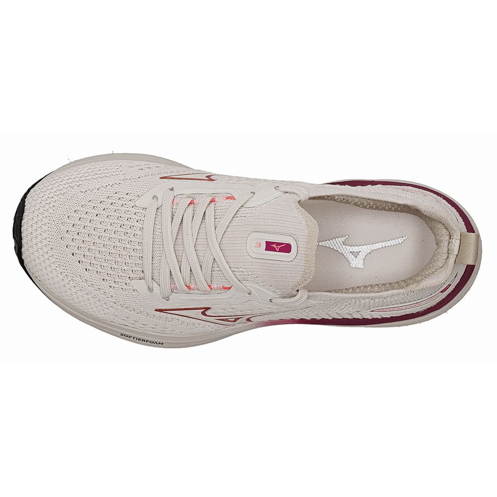 Tênis Mizuno Cool Ride 3 Junior Bege 2