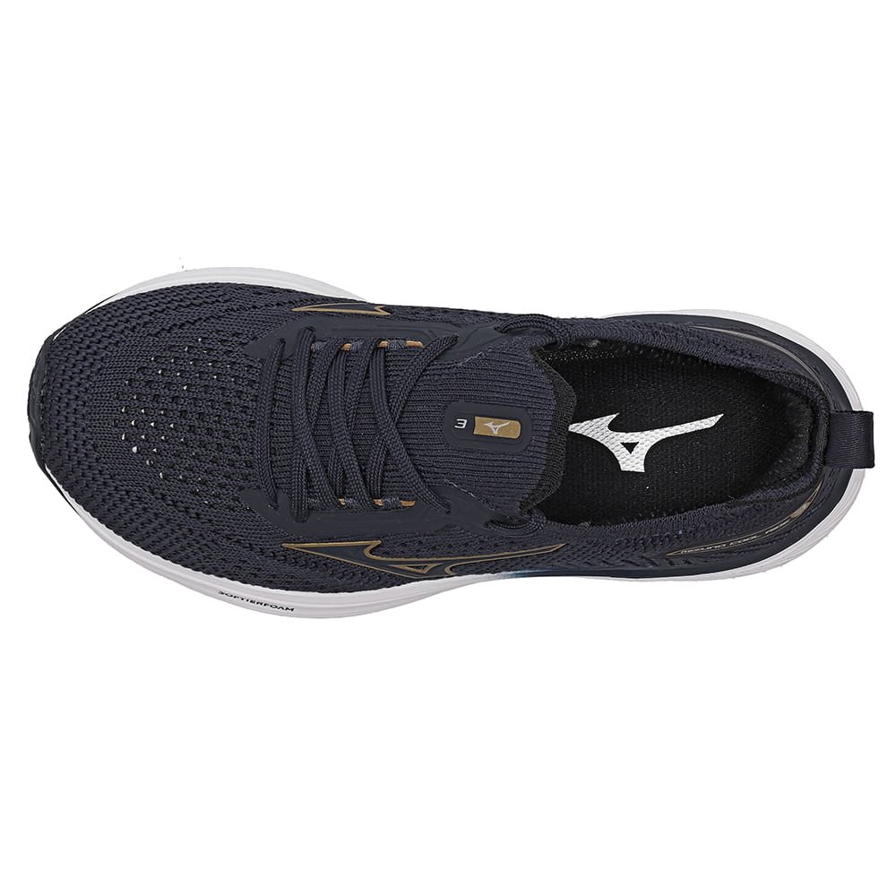 Tênis Mizuno Cool Ride 3 Junior Azul 2
