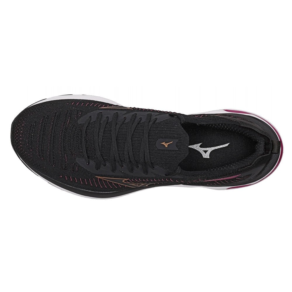 Tênis de Corrida Mizuno Wave Mirai 7 Feminino Preto 2
