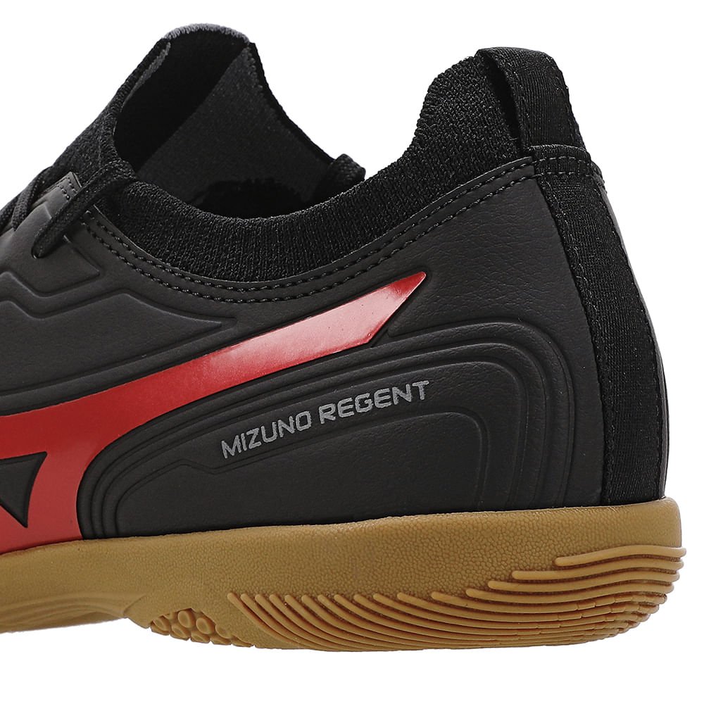 Chuteira Futsal Mizuno Regent IN Masculina Preto 8