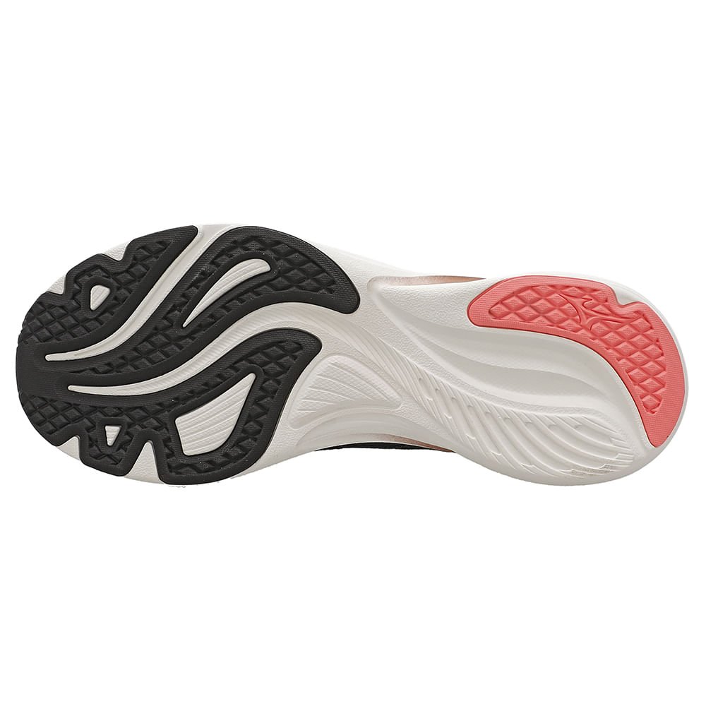 Tênis de Corrida Mizuno Glow 3 Feminino Preto 4