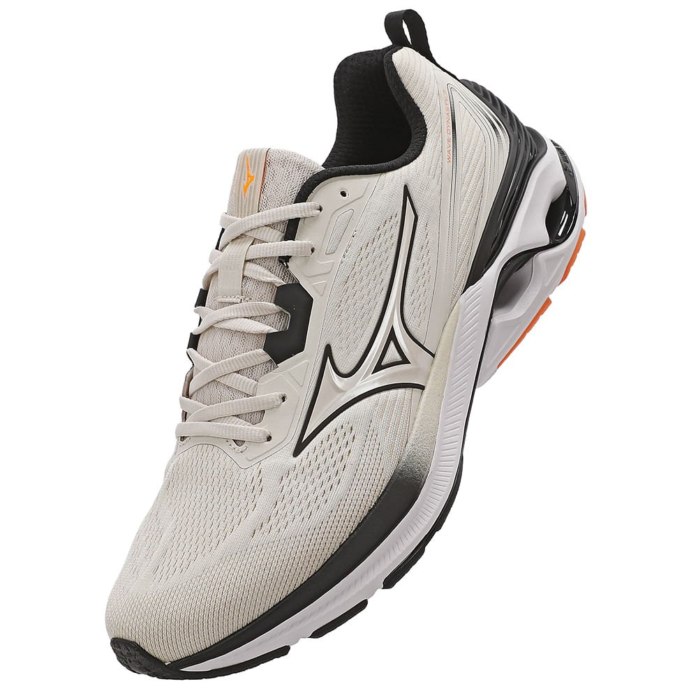 Tênis de Corrida Mizuno Wave Dynasty 7 Masculino Bege 7