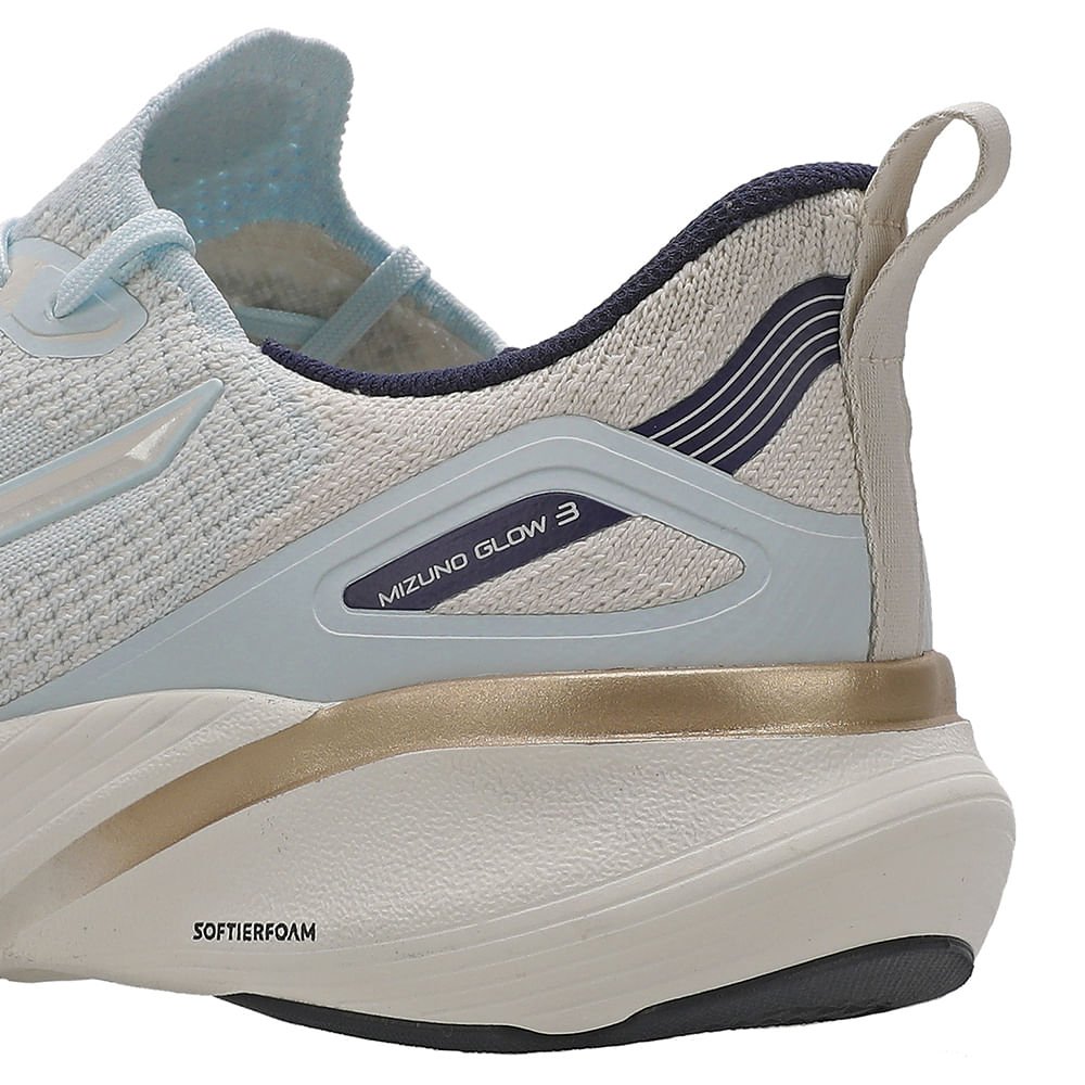Tênis de Corrida Mizuno Glow 3 Feminino Azul 8