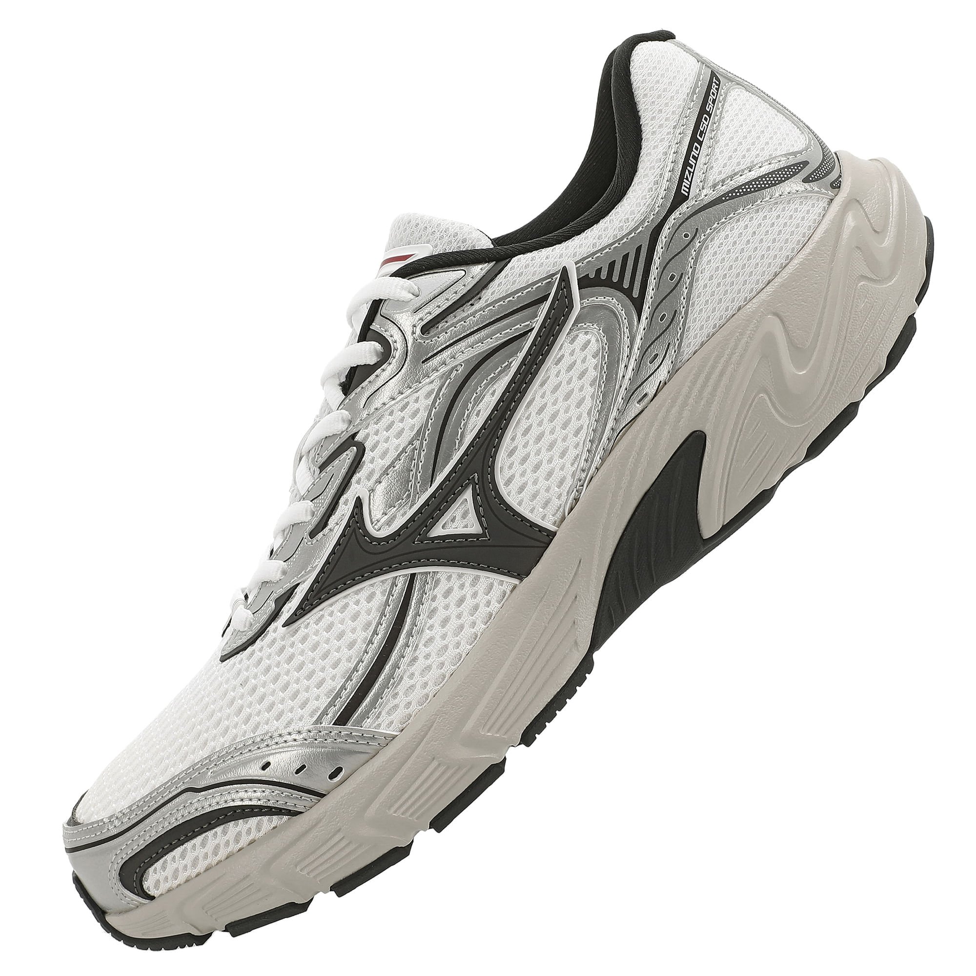 Tênis Mizuno CSD Sport Branco/Cinza 9