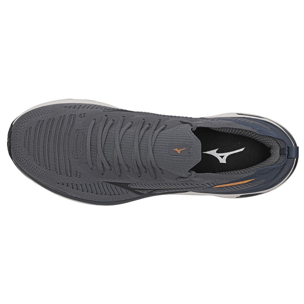 Tênis de Corrida Mizuno Wave Mirai 7 Masculino Cinza 2