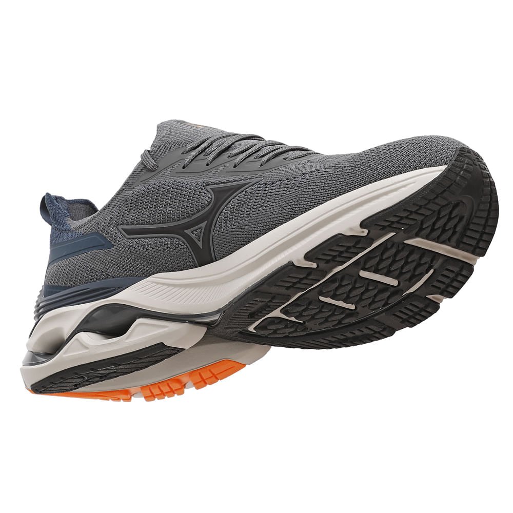 Tênis de Corrida Mizuno Wave Mirai 7 Masculino Cinza 6
