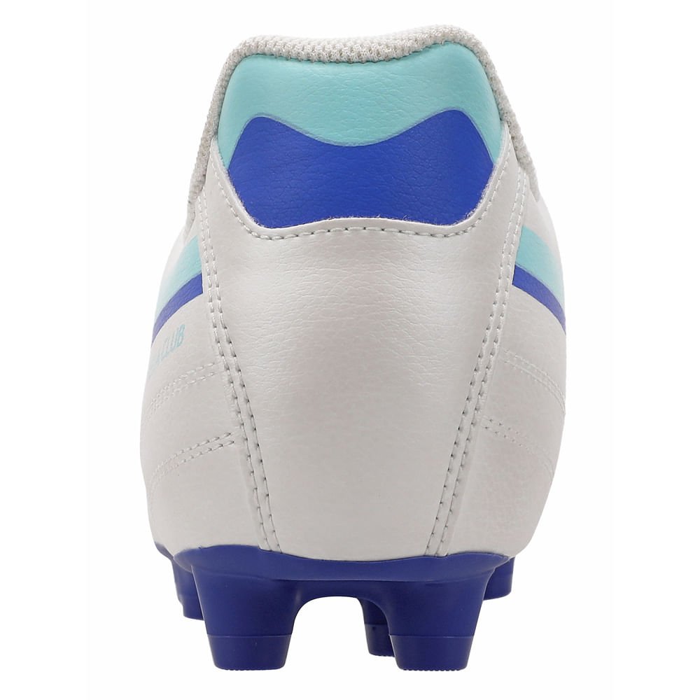 Chuteira de Campo Mizuno Morelia Club MD Masculina Branco/Azul 4