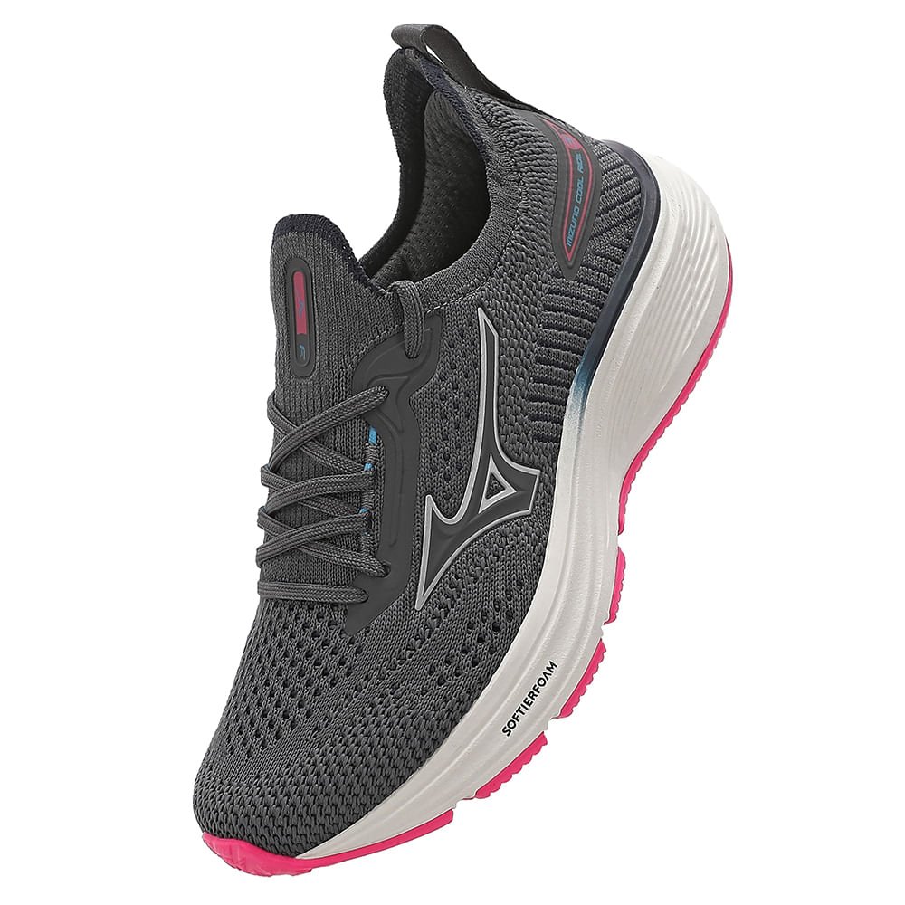 Tênis Mizuno Cool Ride 3 Junior Cinza 7