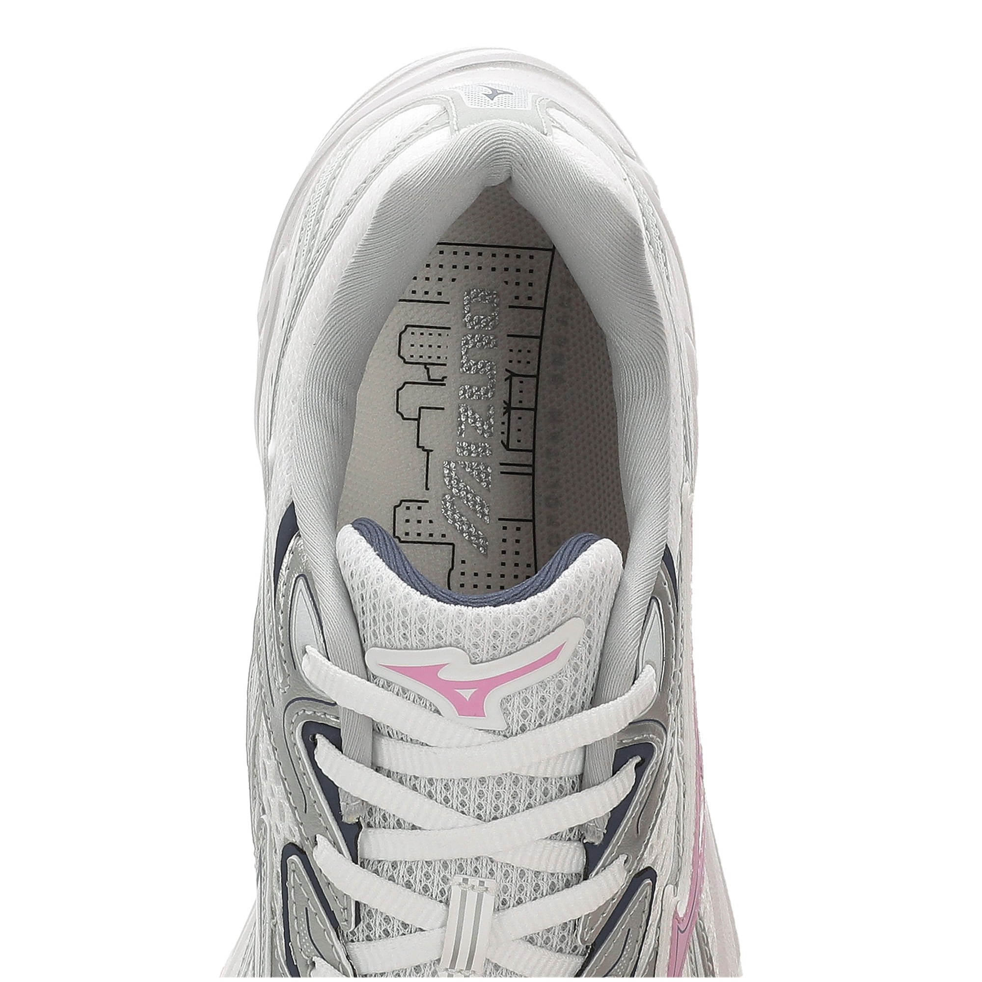 Tênis Mizuno CSD Sport Feminino Branco/Cinza/Rosa 10