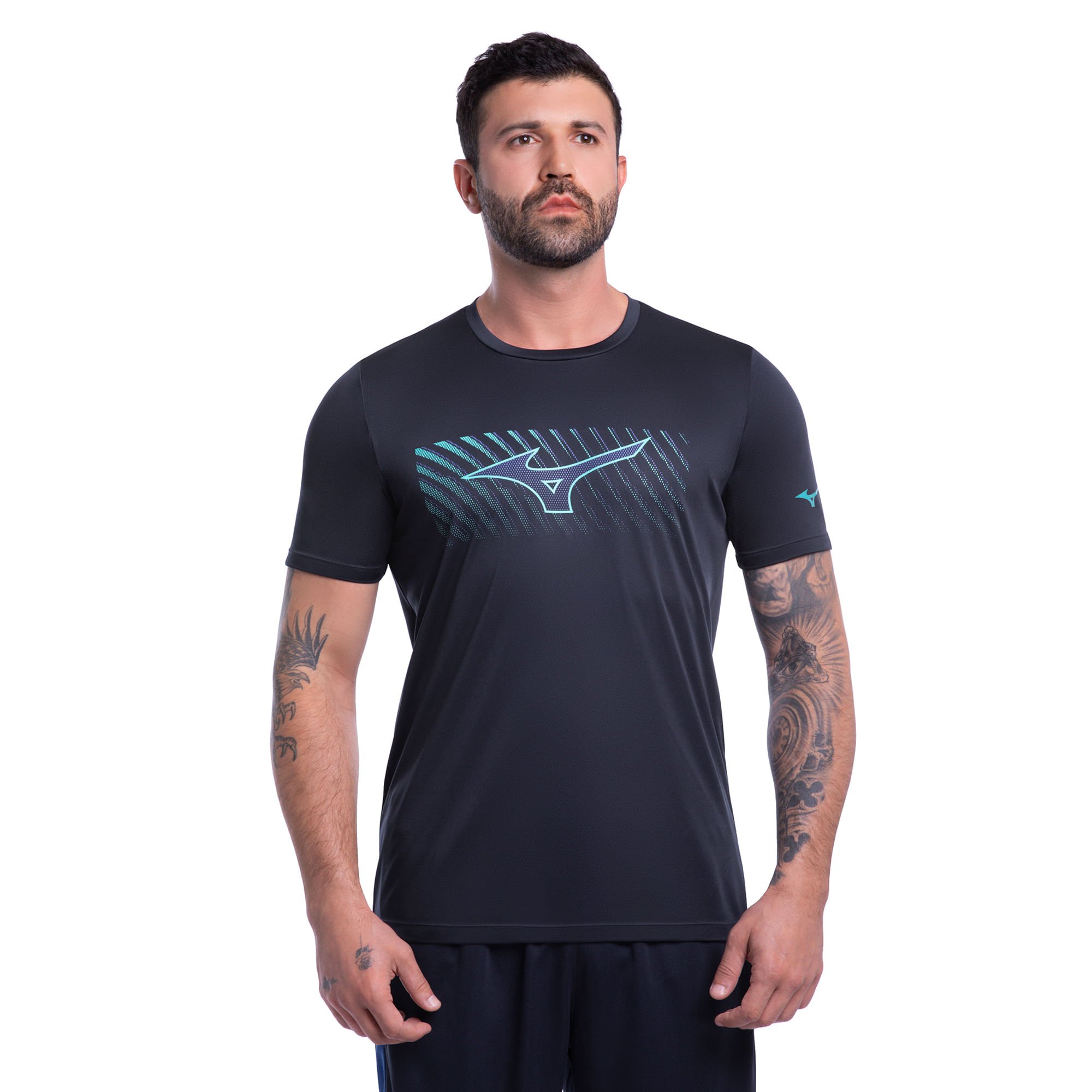 Camiseta de Treino Mizuno Energy Stamp Masculina