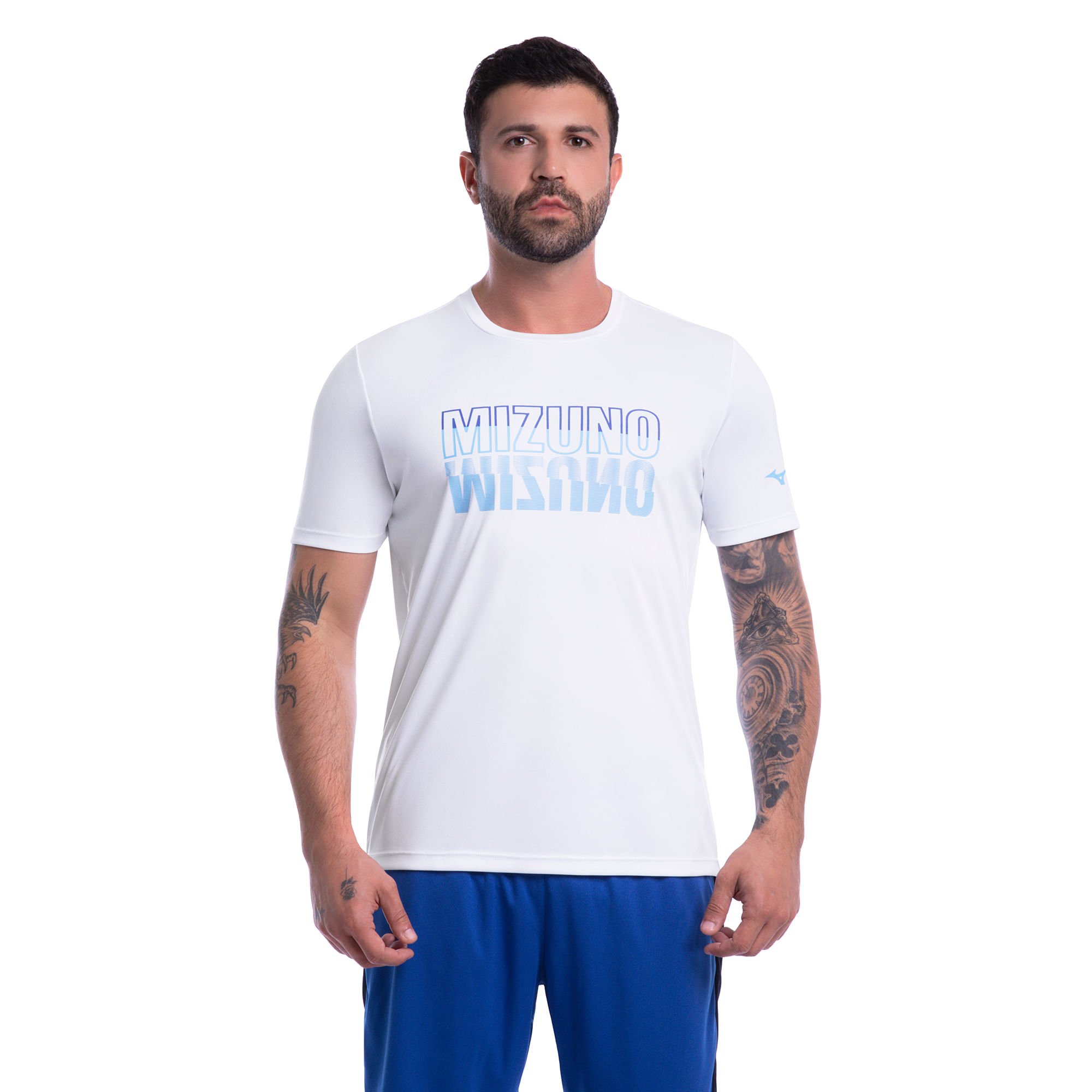 Camiseta de Treino Mizuno Energy Stamp Masculina