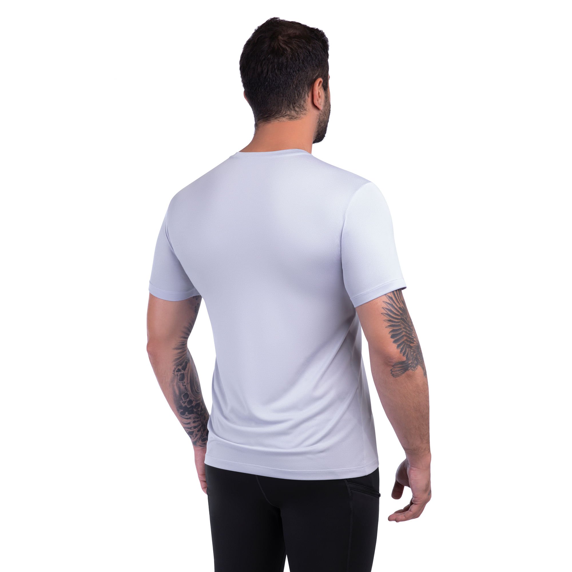 Camiseta de Corrida Mizuno Nirvana New Masculina Azul 4