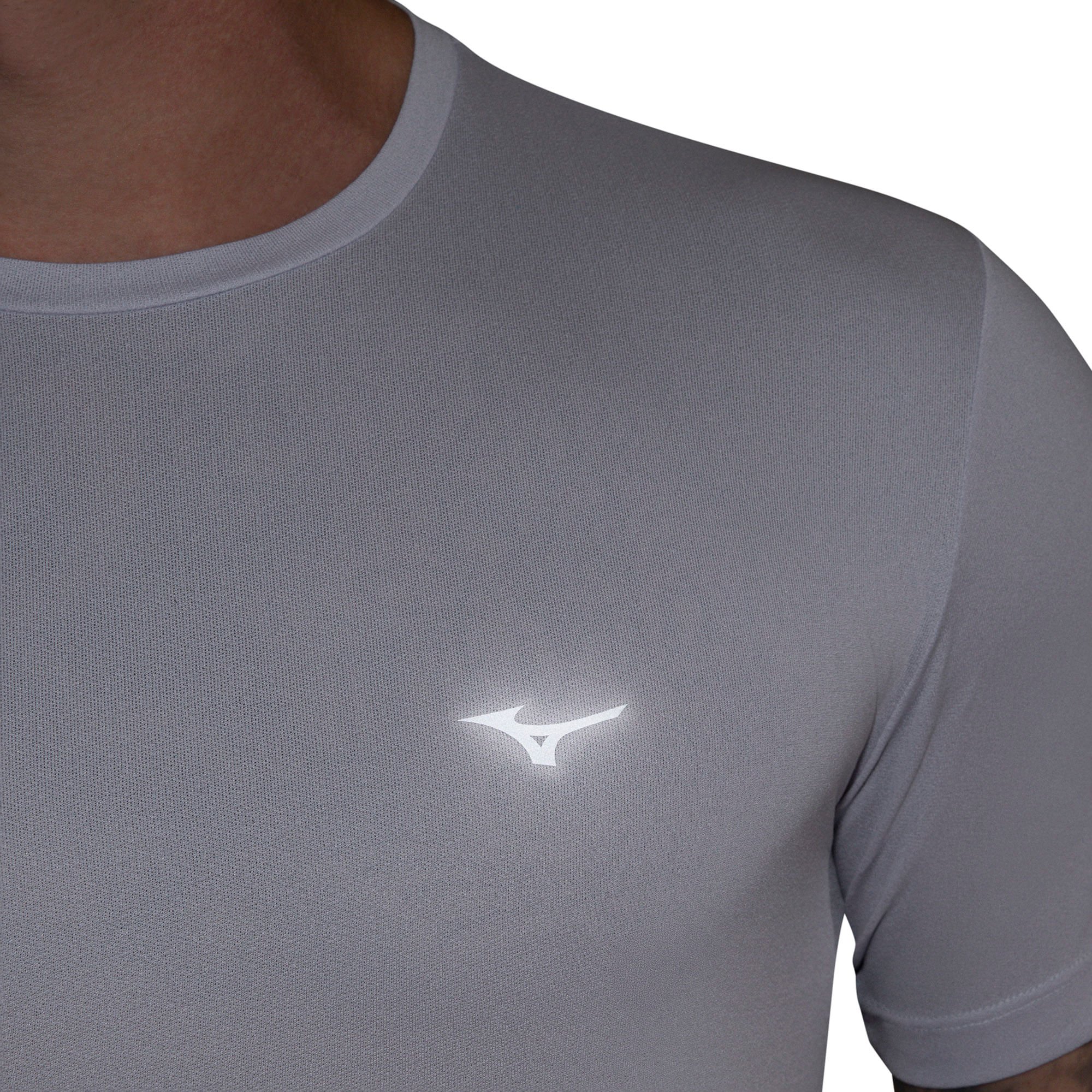 Camiseta de Corrida Mizuno Nirvana New Masculina Azul 5