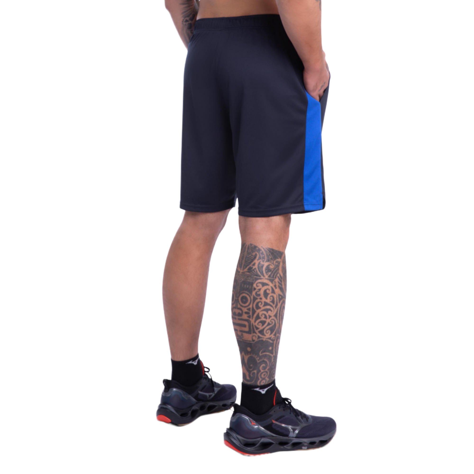 Bermuda de Treino Mizuno Root Mesh Masculina Azul 2