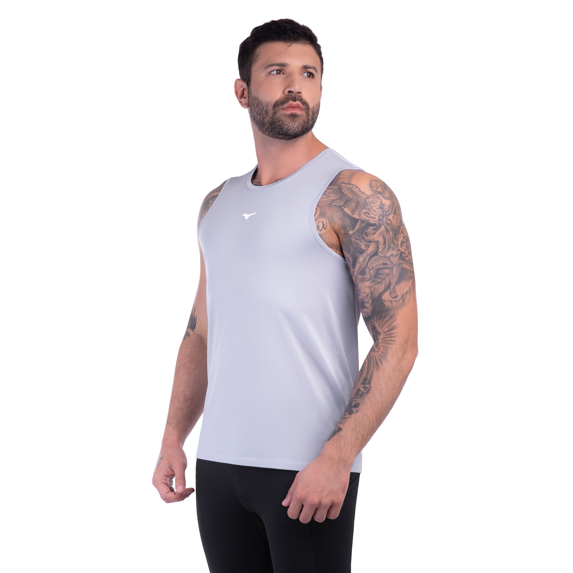 Regata de Corrida Mizuno Nirvana Masculina Cinza 2