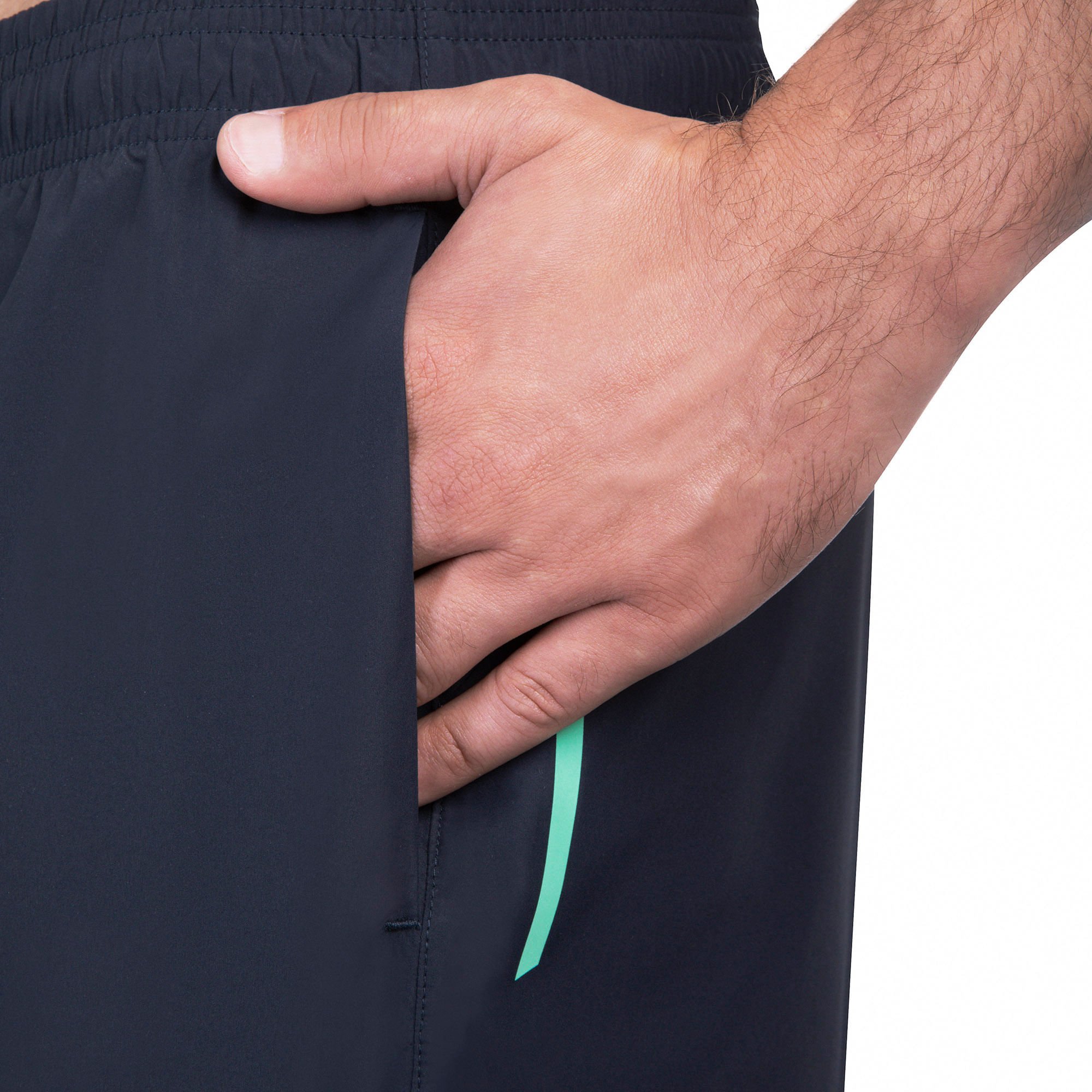 Bermuda de Corrida Mizuno Run Easy 5 Masculina Azul 4