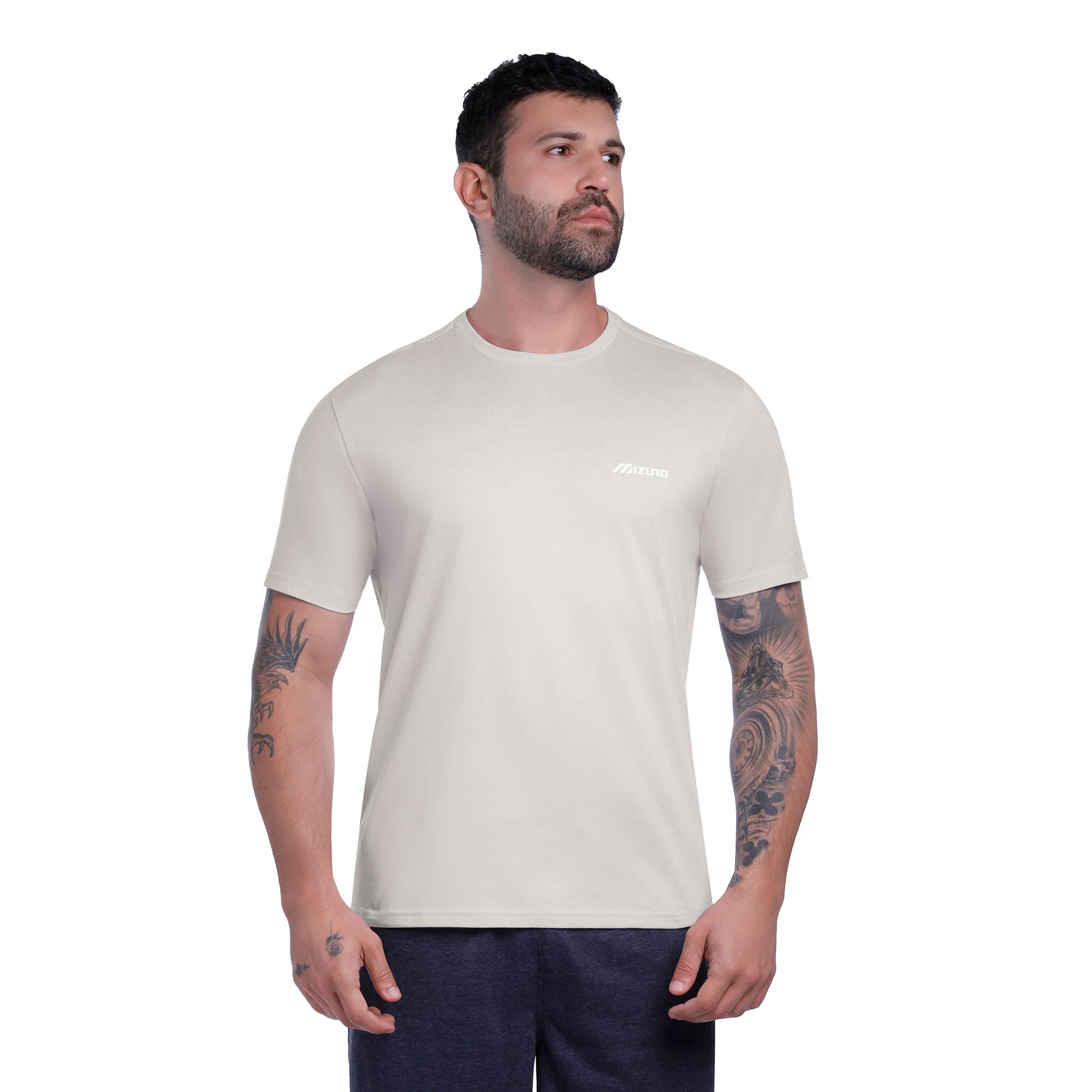 Camiseta Mizuno Basic Logo Masculina