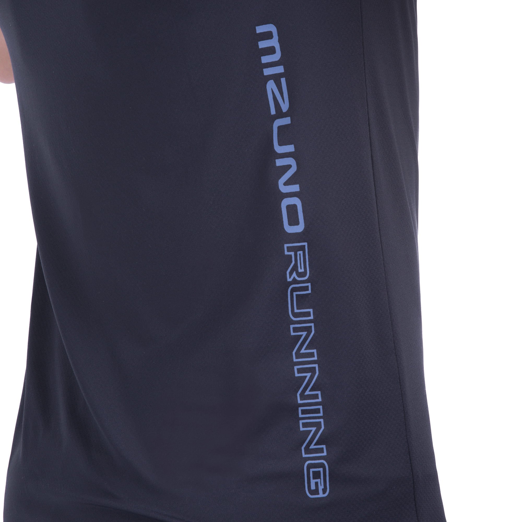 Camiseta de Corrida Mizuno Focus Stamp 2 Masculina Azul 6
