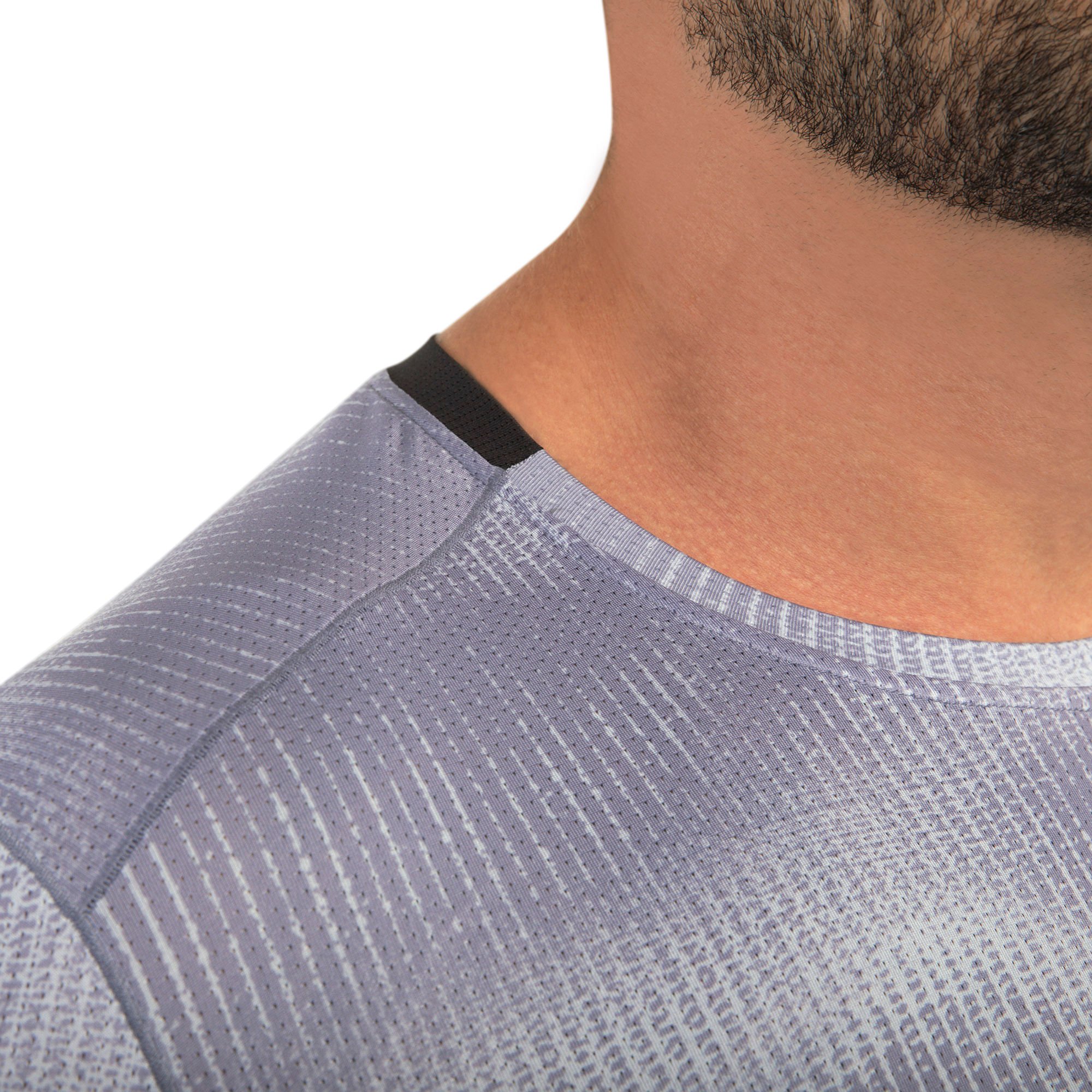 Camiseta de Corrida Mizuno Run Easy 5 Masculina Cinza 5