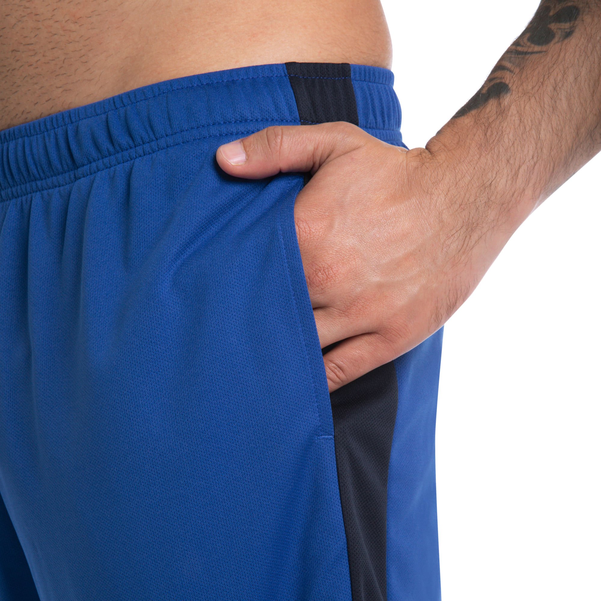 Bermuda de Treino Mizuno Root Mesh Masculina Azul 4