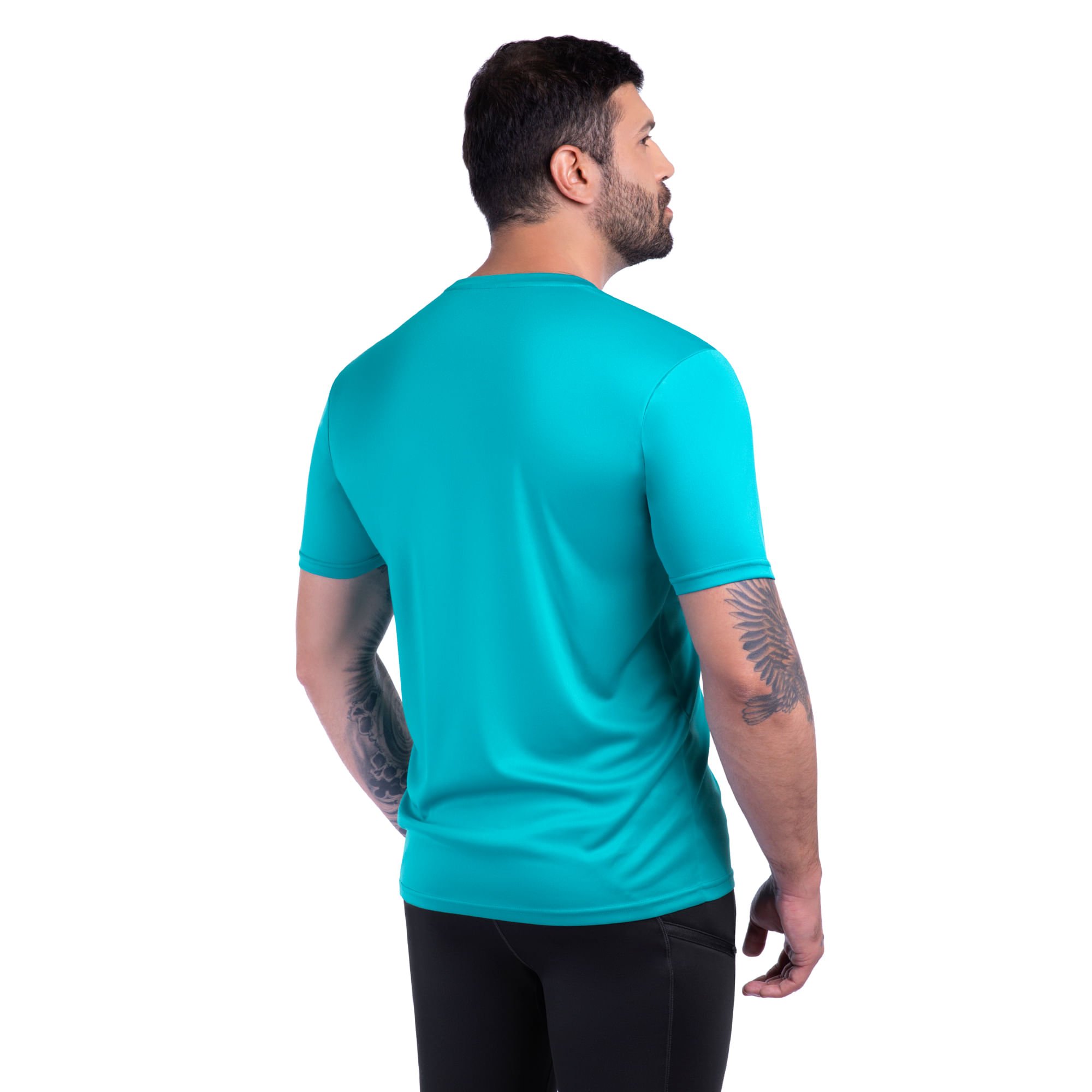 Camiseta de Corrida Mizuno Run Spark 2 Masculina Azul 4