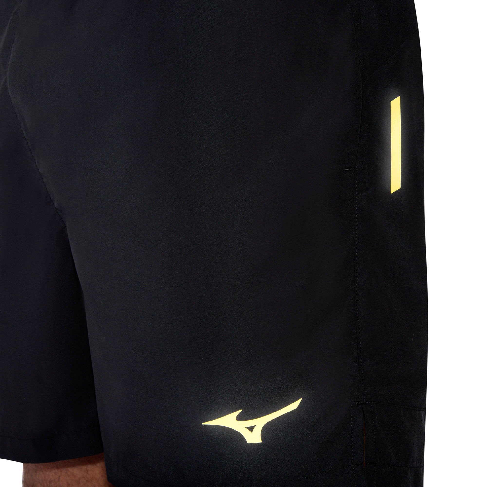 Bermuda de Corrida Mizuno Run Easy 5 Masculina Preto 6