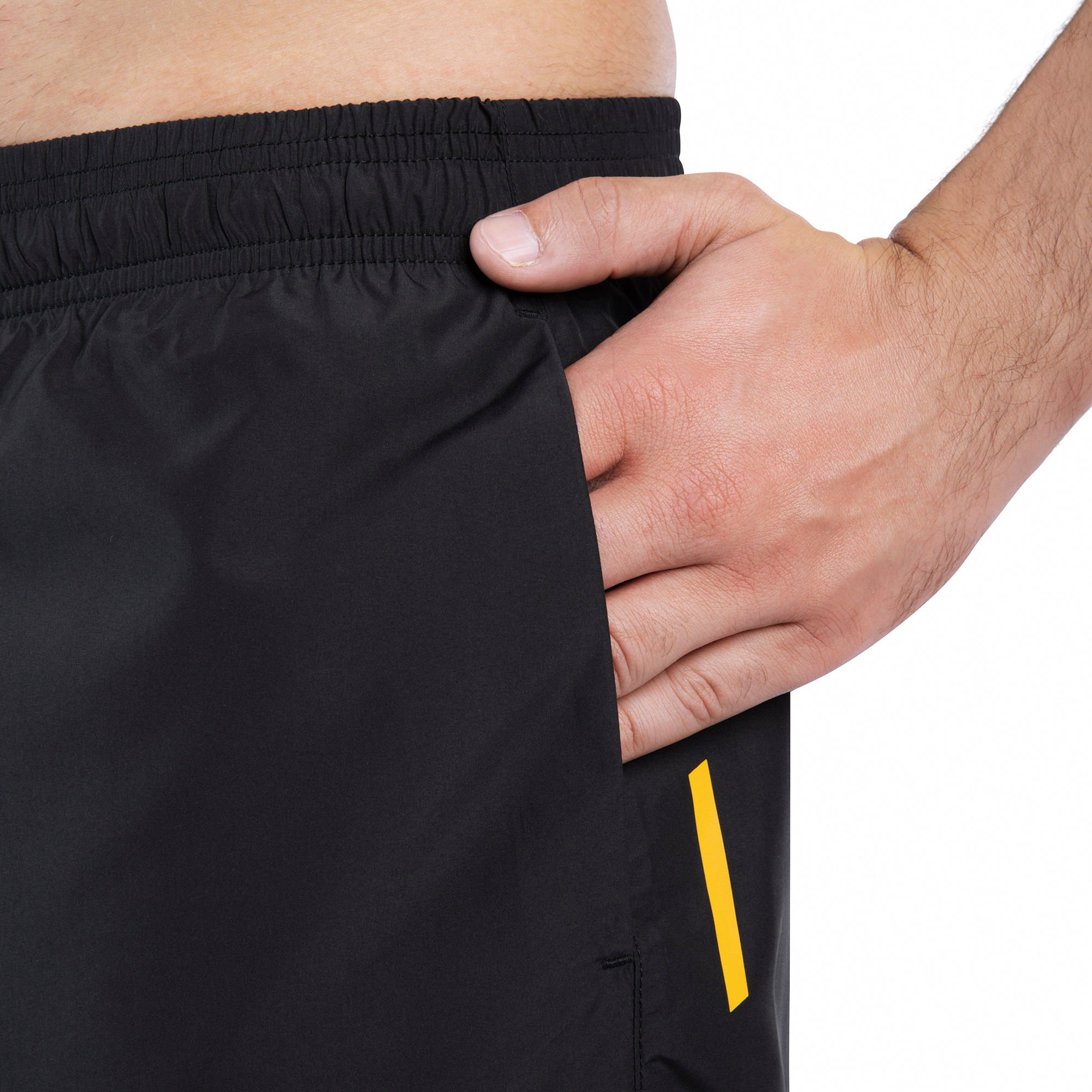 Bermuda de Corrida Mizuno Run Easy 5 Masculina Preto 8