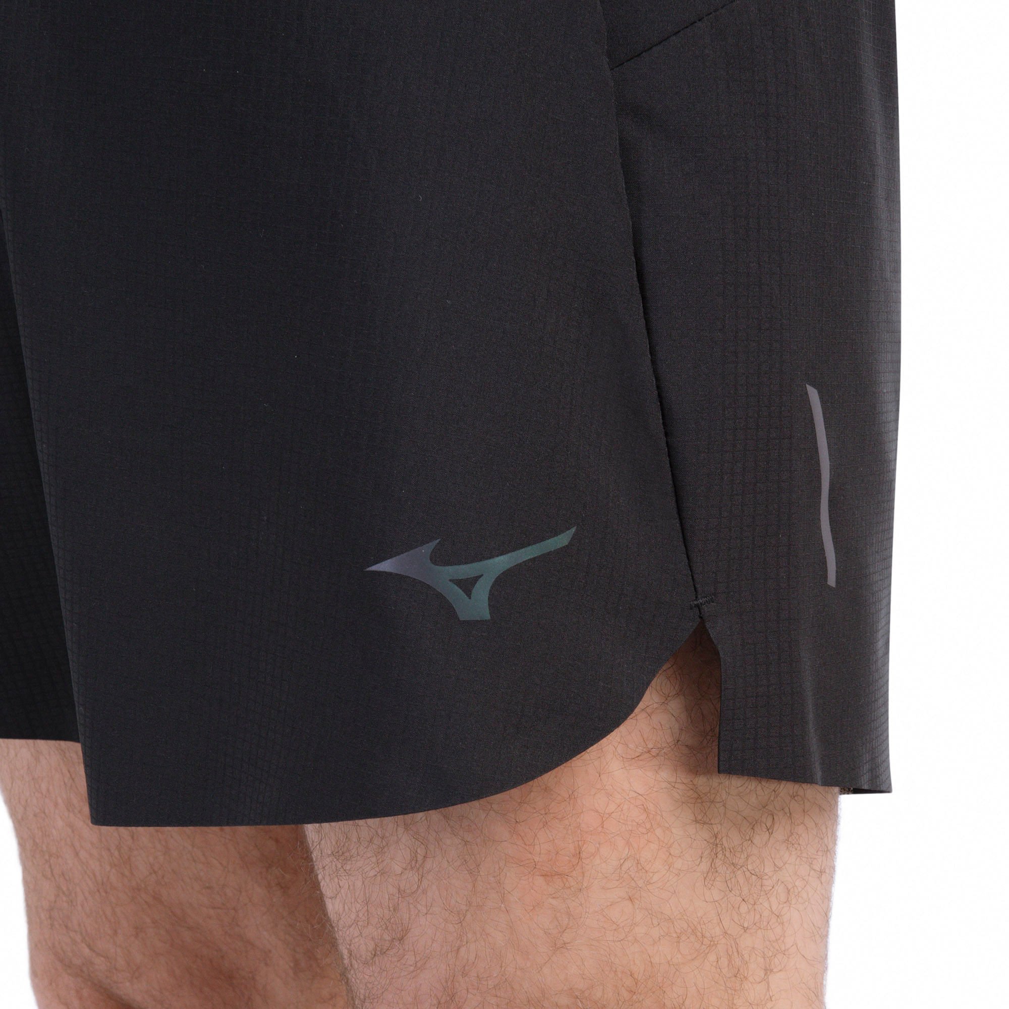 Shorts de Corrida Mizuno High 4 Masculino Preto 6