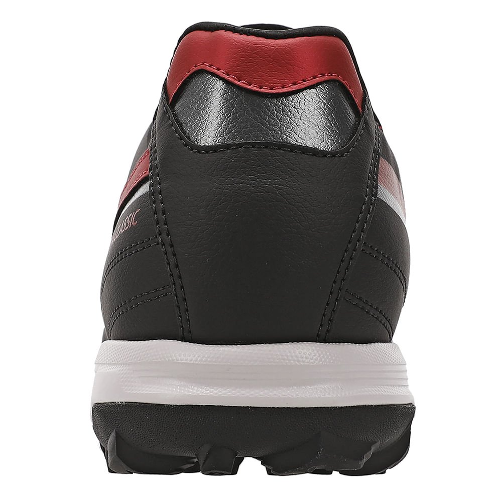 Chuteira de Campo Mizuno Morelia Classic AS Masculina Preto/Vermelho 4