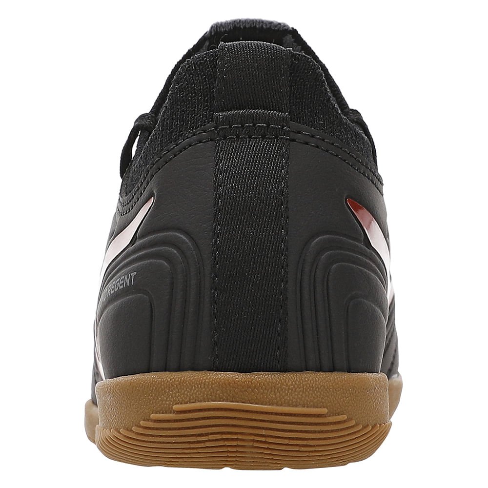 Chuteira Futsal Mizuno Regent IN Junior Preto/Vermelho 4