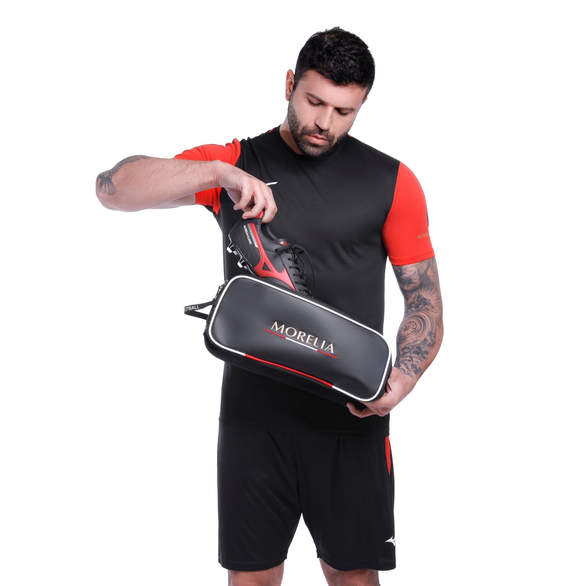 Porta-Chuteira Mizuno Morelia Preto 2