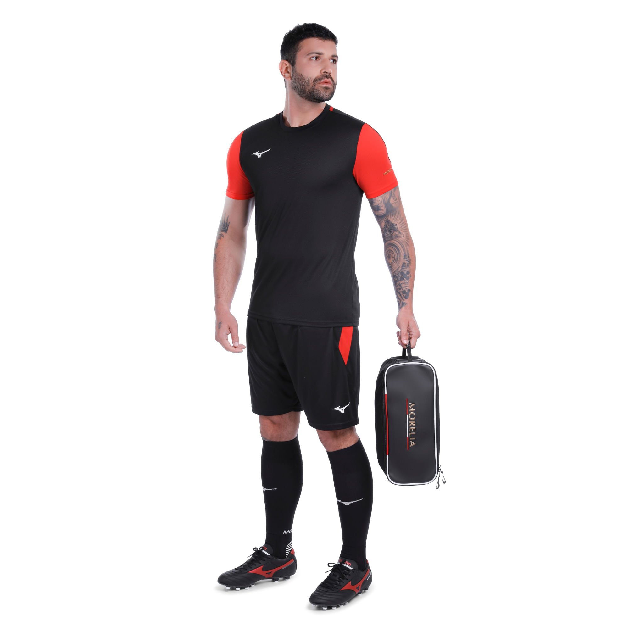 Porta-Chuteira Mizuno Morelia Preto 3