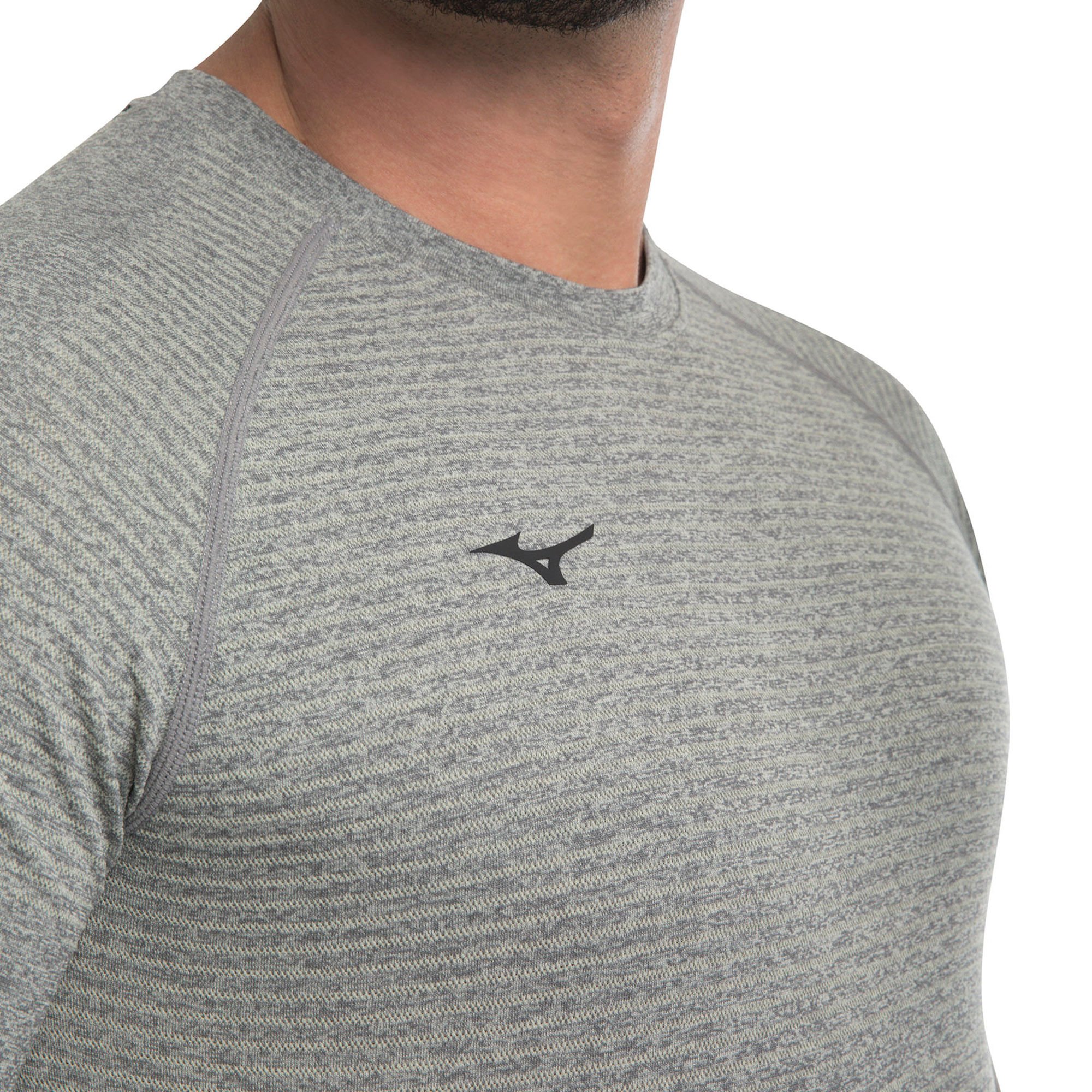 Camiseta de Treino Mizuno Soul Fit 4 New Masculina Cinza 4