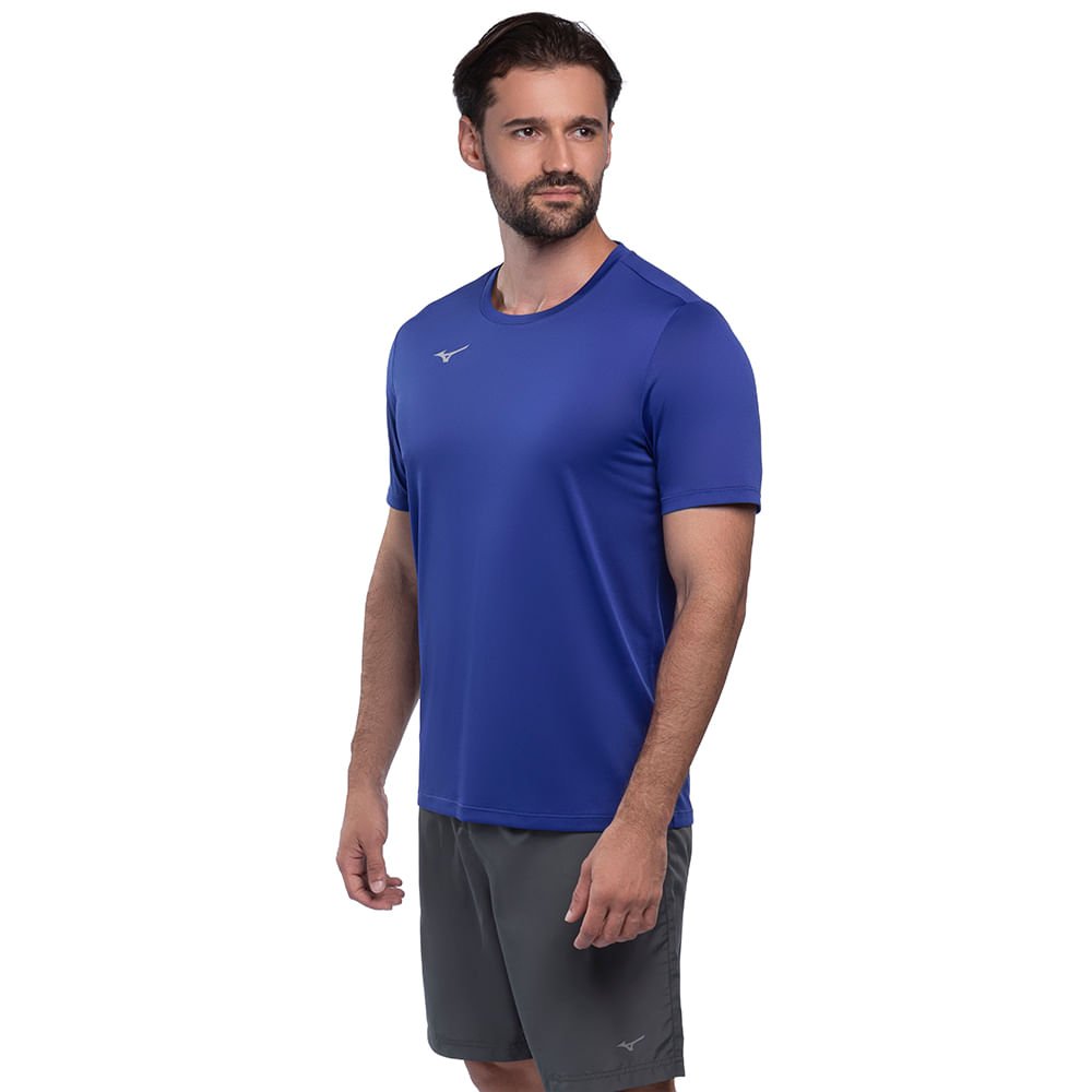 Camiseta de Treino Mizuno Energy 2.0 Masculina Azul 2